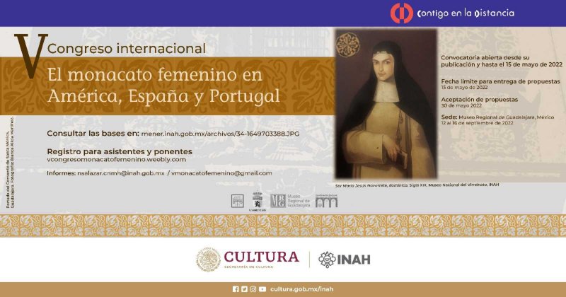 V Congreso Internacional el Monacato Femenino en América, España y Portugal