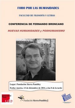 Conferencia: Nuevas Humanidades y Poshumanismo'